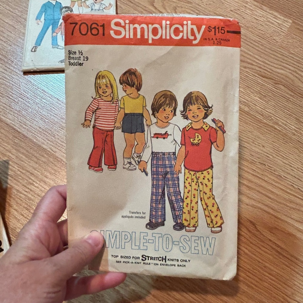 Vintage Simplicity McCalls Childrens Sewing Patterns Lot 1960s 1970s Toddler Kid - Picture 13 of 14